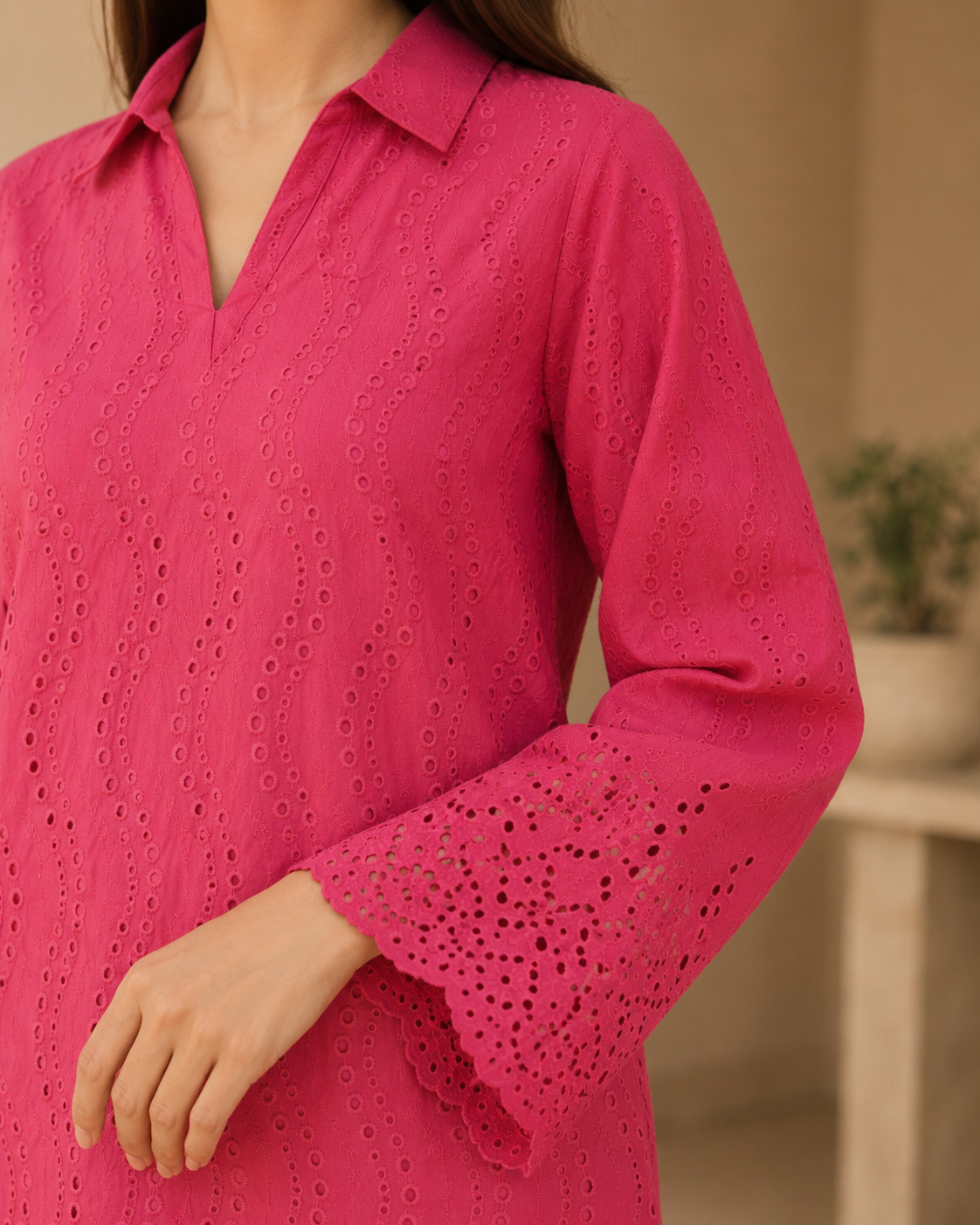 Pearl Petals Chikankari Lawn 2 Piece Suit