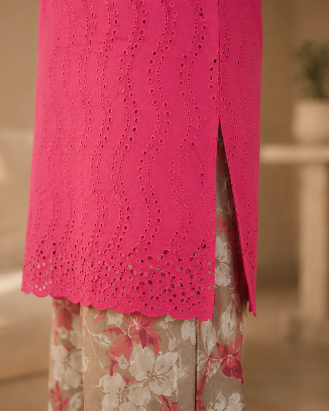 Pearl Petals Chikankari Lawn 2 Piece Suit